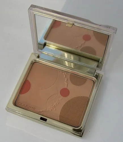 clarins pudră Limited POUDRE Teint - blush paleta eclat, expresie grafică, opalescence