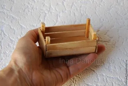 Master cutii de lemn in miniatura pentru recoltare - Master Fair - manual, lucrate manual