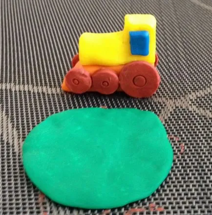 Master-class „tren de plastilină“