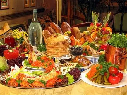 Menü a magyar stílusú esküvő különleges esküvői ételek