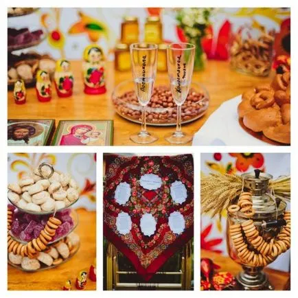 Menü a magyar stílusú esküvő különleges esküvői ételek