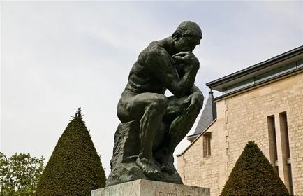 A gondolkodó „kevéssé ismert tények létrehozását a híres szobor Auguste Rodin