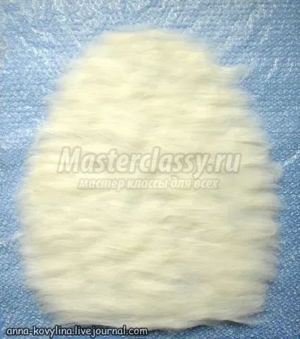 Wet sac felted împâslire cu mâinile