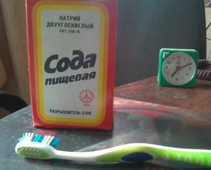 Este posibil să se spele pe dinti cu bicarbonat de sodiu
