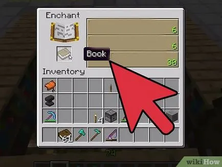 Hogyan kell használni az elvarázsolt könyv Minecraft