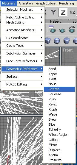 Döntetlen a tövis - 3D Studio Max