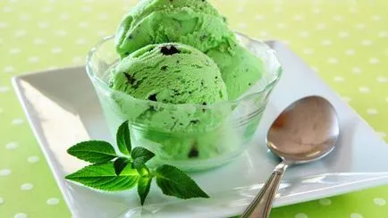 Мента рецепти за сладолед в къщи