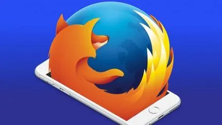 Mozilla Firefox az első alkalom, iPhone és iPad