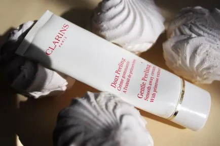 Soft peeling tekercs felöltő arca Clarens - Clarinsés gyengéd peeling sima távol krém - Elena Chemezov