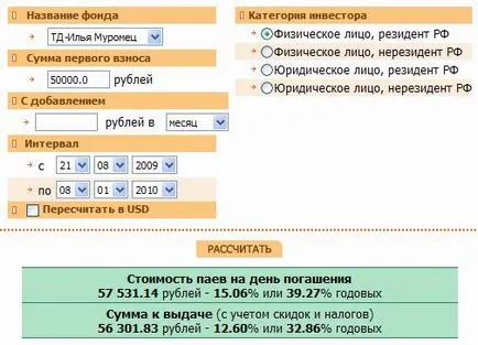 Adózás a befektetési alapok - a költségek, amelyek várják a részvényes „beruházás” Million Lépésről lépésre