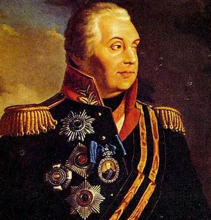 Elnyerte az Order of Kutuzov