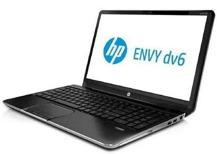 Notubuk HP Envy dv6 felülvizsgálata és egy sor jellemzők