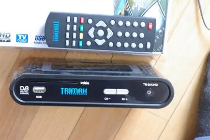 Áttekintés dvb2 tv tuner TRIMAX tr-2012hd