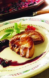 Comună utilizează ficat foie gras