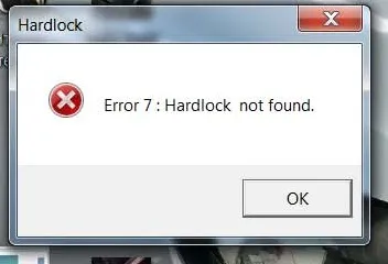 Грешка 7 hardlock не намерите по време на инсталацията ETKA