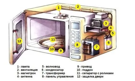 Disfuncționalitățile de bază ale cuptor cu microunde și soluții