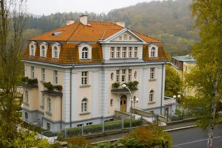 Szálloda «fürdővárosban Sanssouci» (Sanssouci), Karlovy Vary, leírás, fotó