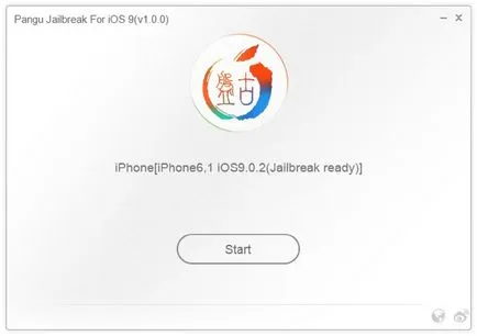 Hibák a jailbreak IOS 9 Pangu és cydia «hiba 0a», «cydia