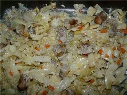tocană de legume cu muraturi - Retete naeshsya de preparate de casă cu fotografii și video