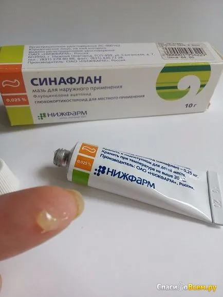 Преглед на мехлем за външно приложение Nizhpharm - sinaflana лесно да се справят с алергичен