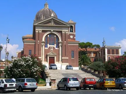 Az út Rómából az Lido di Ostia