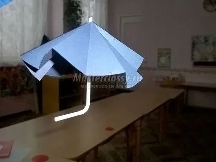 Artizanat din diferite materiale umbrelă vesel