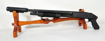 Shotgun Mossberg 500 Vélemény változtatás huzagolt sörétes 12-es kaliberű fotókkal és videó