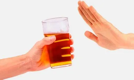 Последиците от отказа на ефектите на алкохола върху живота на човек