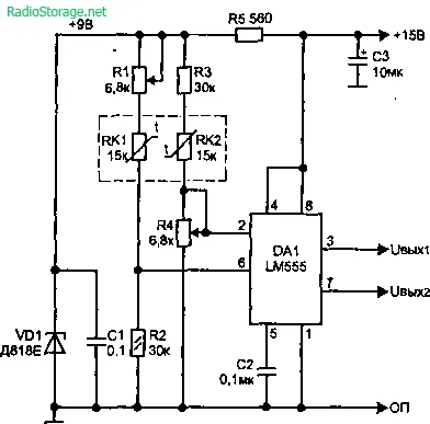 stabilizatori termici simple pe LM555