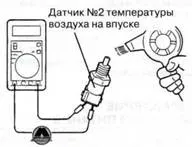 Verificarea №1 №2 senzorului și temperatura senzorului la intrare