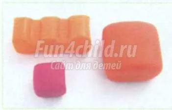 Lucrul cu meserii din plastilină