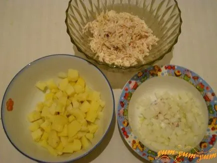 Recept saláta avokádóval, csirke és friss uborka