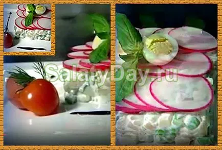 Salata cu languste - gust delicios de reteta produse indigene cu fotografii și video