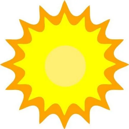 Как да се направи на слънцето