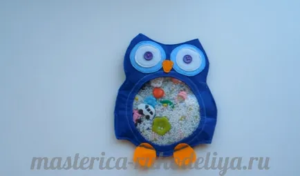 Owl от усещат забавни играчки със собствените си ръце Модела