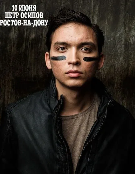 Társalapító üzleti fiatal Peter Osipov tart mesterkurzust Rostov-on-Don