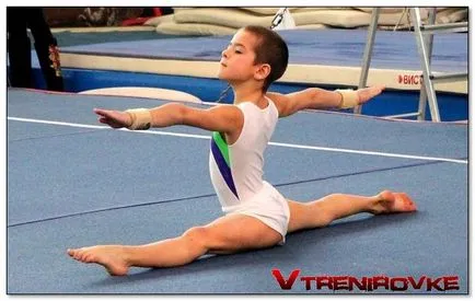 Gimnastica pentru baieti de 3-7 ani