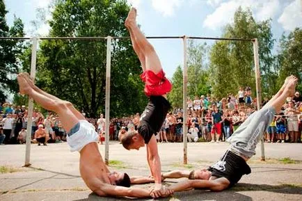 Street stradă antrenament - sport de stradă