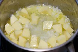 Cream karfiol (tejszínnel, csirke) recept