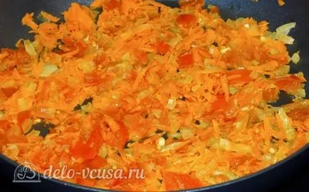 Leves zöldbab recept egy fotó - egy lépésről lépésre levest főznek zöldbab