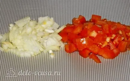 Leves zöldbab recept egy fotó - egy lépésről lépésre levest főznek zöldbab