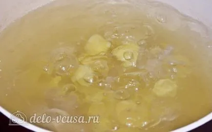 Leves zöldbab recept egy fotó - egy lépésről lépésre levest főznek zöldbab