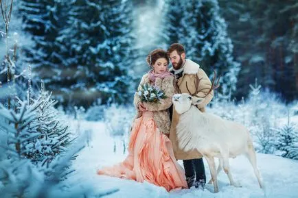 Зимни сватбени най-добрите идеи за фотосесия