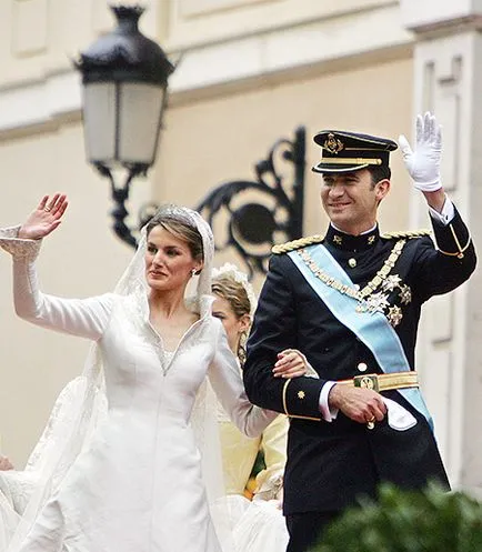 Сватба на принц Фелипе и Letitsii Ortis rokasolano