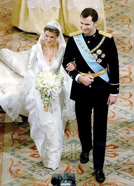 Сватба на принц Фелипе и Letitsii Ortis rokasolano