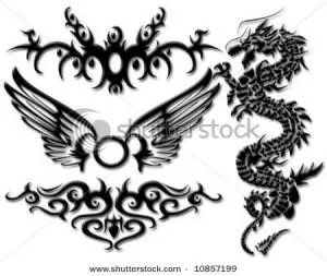 aripi de tatuaje (adică, fotografii, schițe), tattoofotos