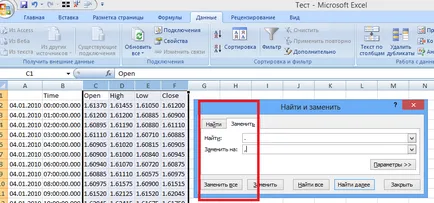 Tesztelésére és optimalizálására kereskedési stratégiák, hogy az Excel