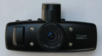 Test és felülvizsgálat iconbit DVR FHD autó felvevő jó minőségű videó, laboratóriumi
