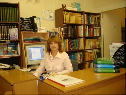 A projekt témája professiya- „könyvtáros” interjú a könyvtáros az iskola № 87