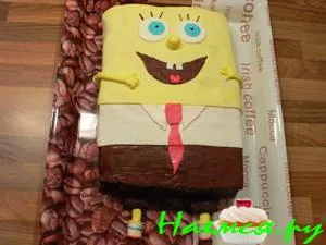 Cake fanta spongebob